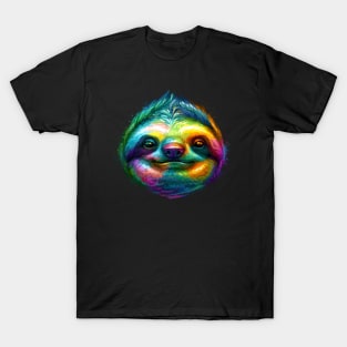 Colorful Sloth T-Shirt